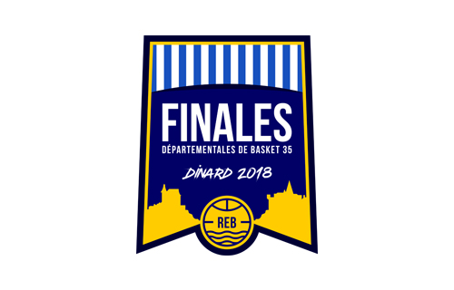 Logo Finales Départementales 35 - Dinard 2018