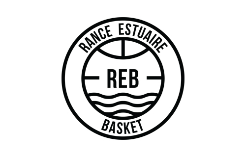 Logo primaire - Rance Estuaire Basket